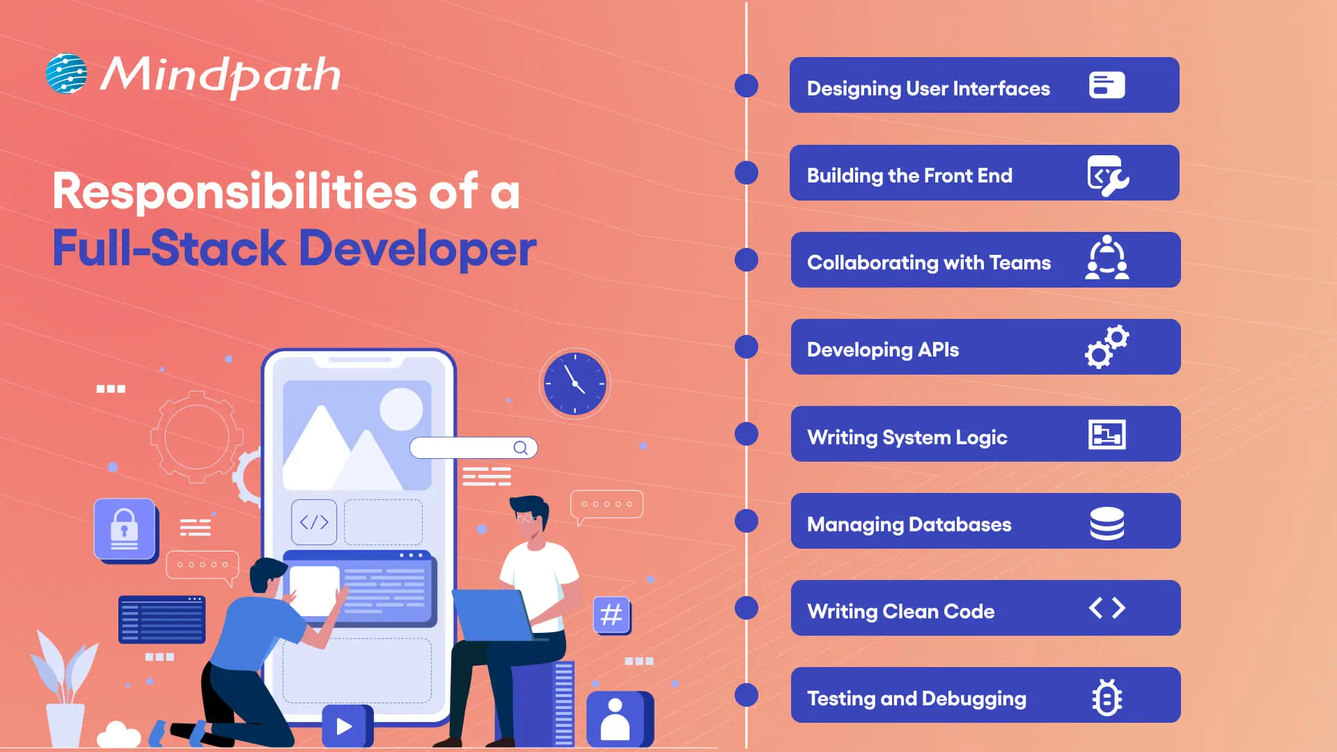 Responsibilities of a Full-Stack Developer 