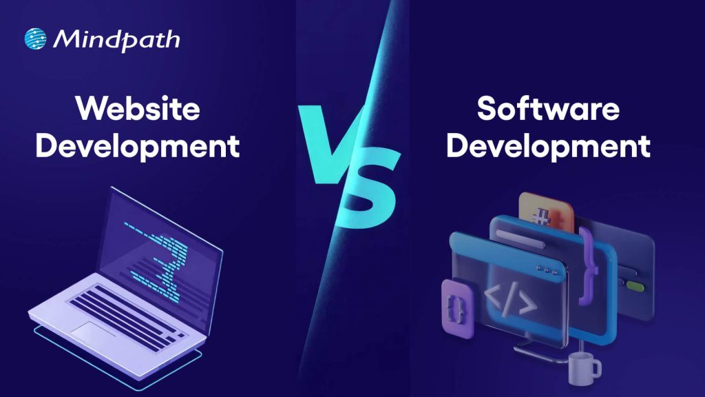 web development vs software development