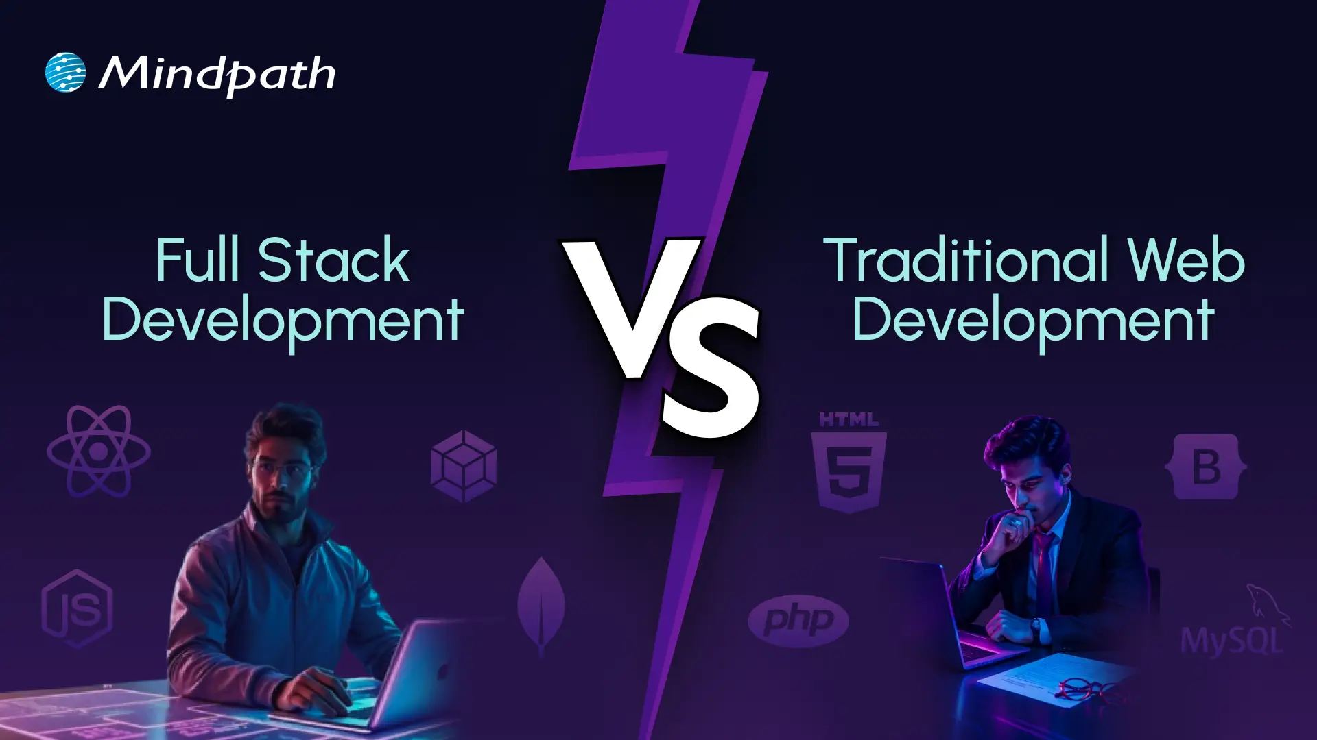 full stack vs traditional web development