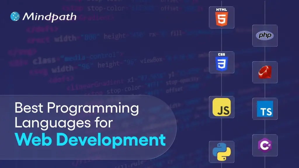 Most popular web programming languages