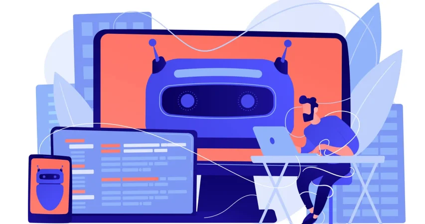 Image showing a person using a digital tablet.