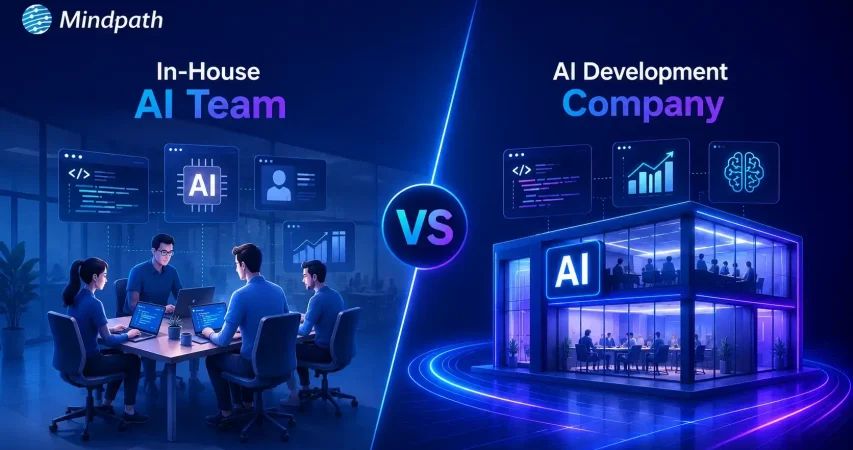 in-house vs outsourcing AI development