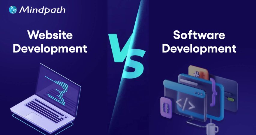 web development vs software development