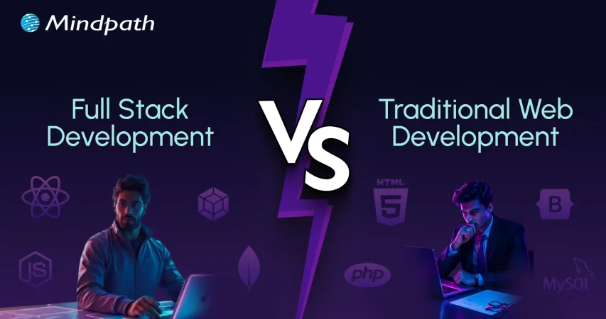 full stack vs traditional web development